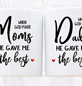 Printed Coffee Mugs For Mom Dad