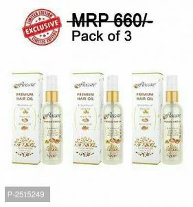 3 in 1 Premium Hair Oil - (Pack of 2)