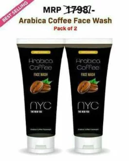 NYC Arabica Coffee Face Wash – (Pack of 2)