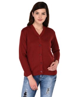 eWools Woolen Bestselling Basic Casual Women Ladies Cardigan Sweaters
